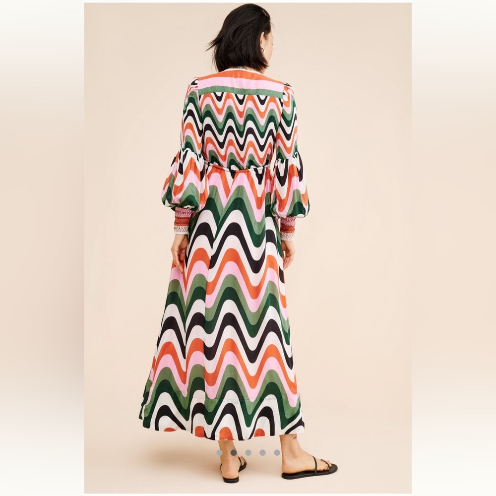 FARM Rio Wave Gradient Maxi Dress - Picture 3 of 6